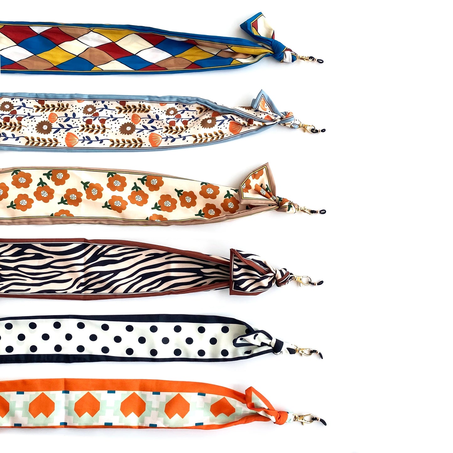 Silky Scarf Glasses Chain