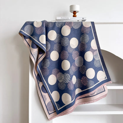 Ciretta Pashmina Scarf Blue
