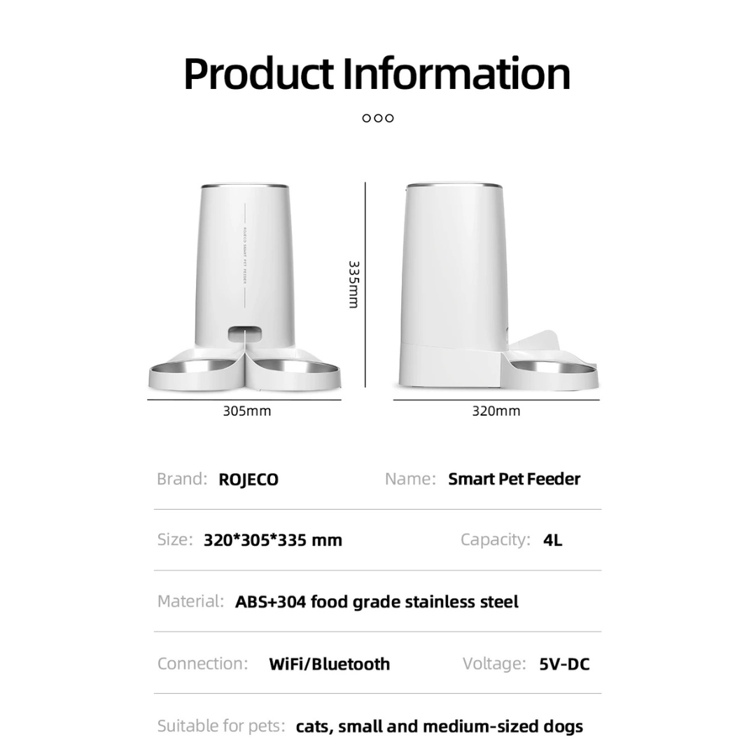 SmartFeed™ 4L Automatic Pet Feeder
