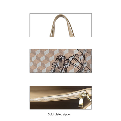 Lono Crossbody Bag with Horse Motif