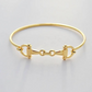 Snaffle Bit Bracelet (Gold, Rose Gold, Silver)