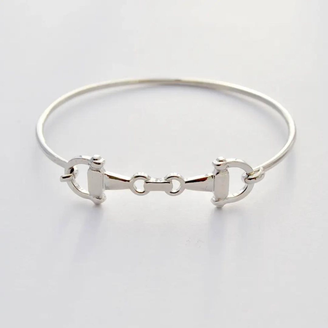 Snaffle Bit Bracelet (Gold, Rose Gold, Silver)