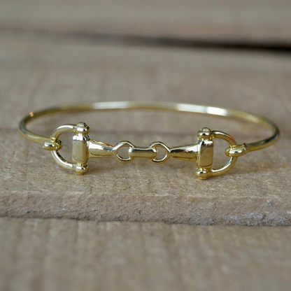 Snaffle Bit Bracelet (Gold, Rose Gold, Silver)