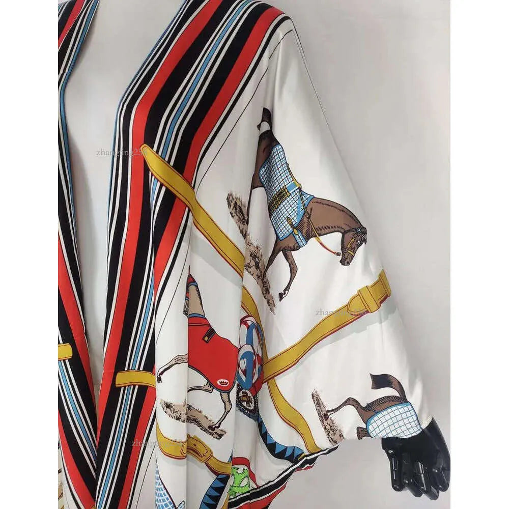 White Bambi Kaftan Dress
