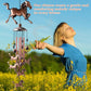 Handmade Copper Horse Wind Chimes