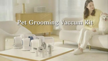 Multifunctional 5-in-1 Pet Grooming Vacuum Kit