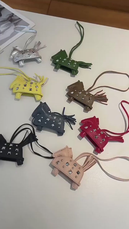 War Horse Bag Charm / Key Holder