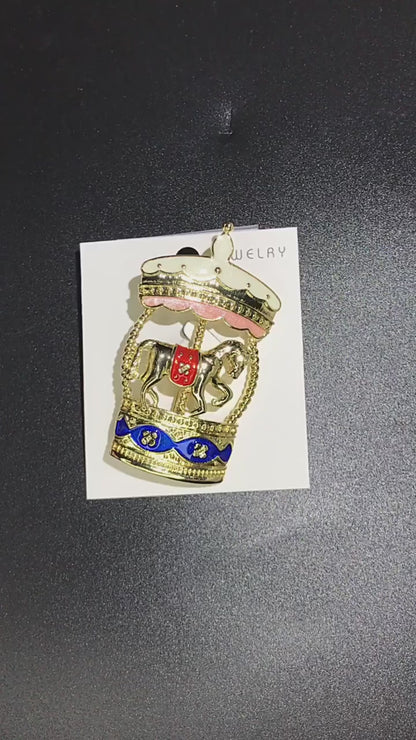 Merry-Go-Round Brooch
