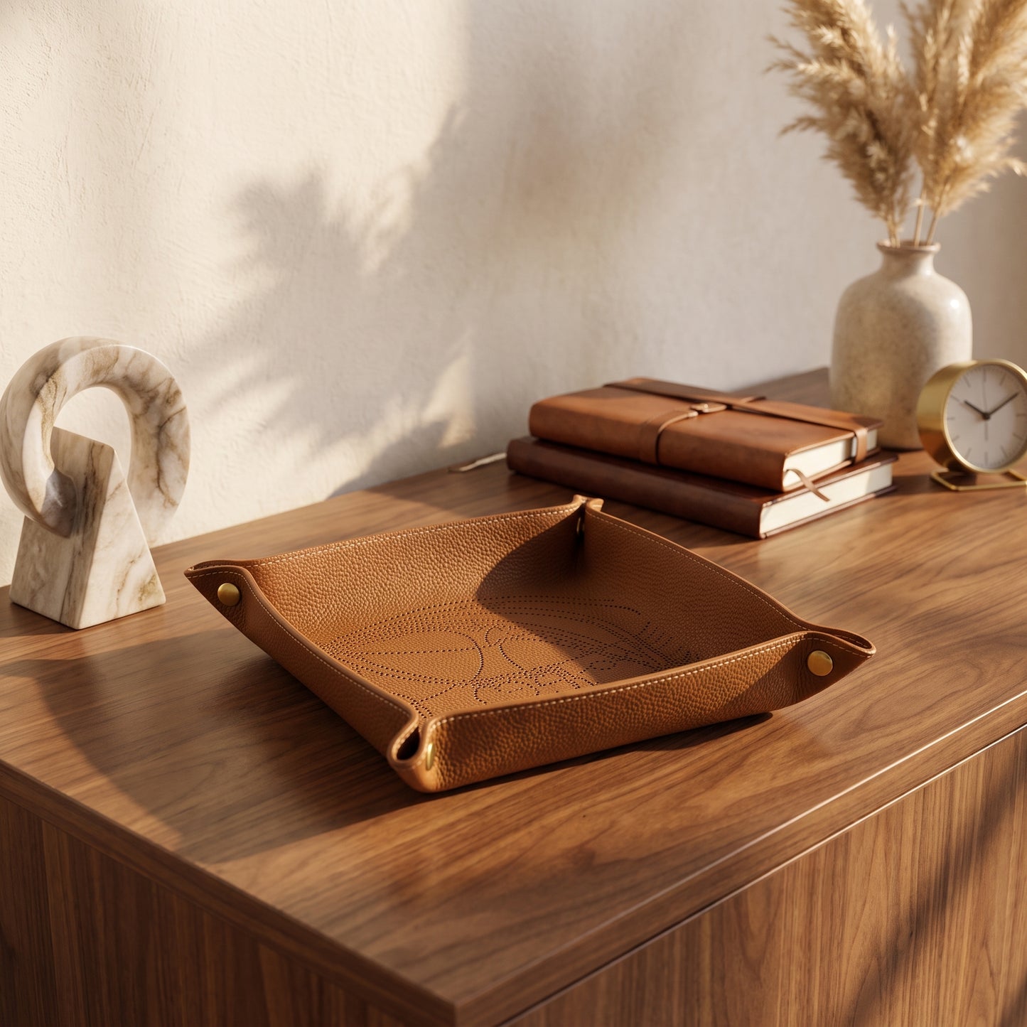 Sella Leather Valet Tray