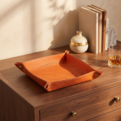 Sella Leather Valet Tray