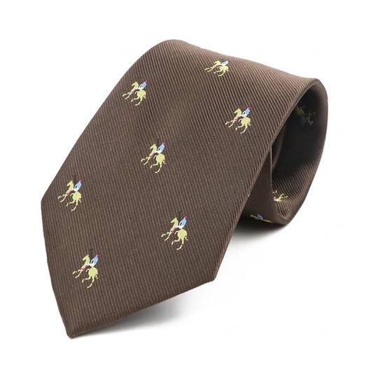 Polo Men's Tie Brown