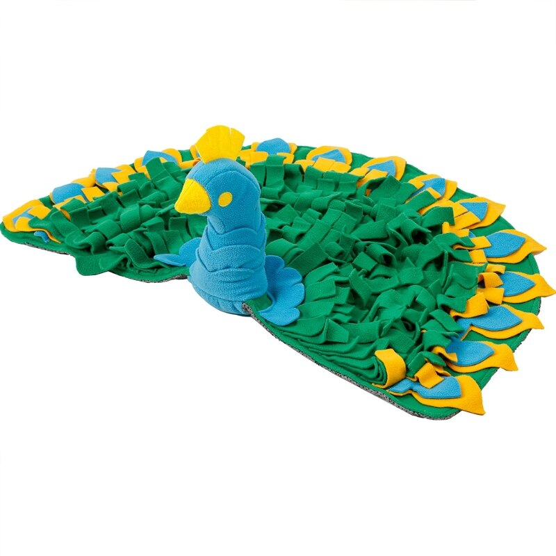 Peacock Snuffle Mat - Dogs and Horses