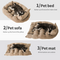 Natuzi Pink 3 in 1 Bed (Nest, Sofa or Mat) - Dogs and Horses
