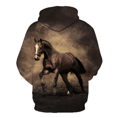 Giovanni Horse Art Hoodie - Dogs and Horses