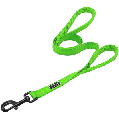 Green No Pull Reflective Harness & Leash Set - Dogs and Horses