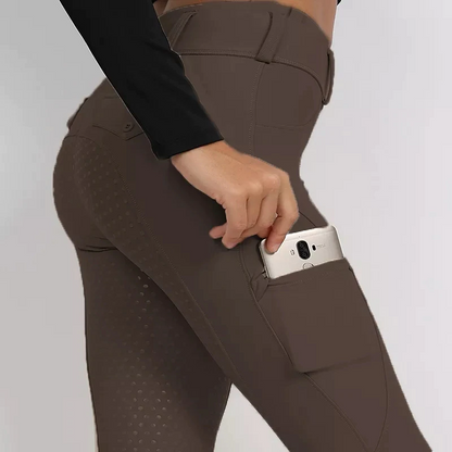 Women's Silicone Full Seat Breeches / Riding Tights