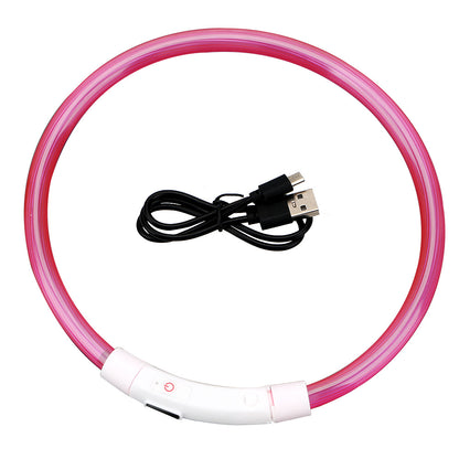 Luminous Dog Collar - USB Rechargeable - Dogs and Horses