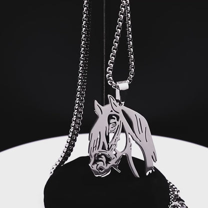 Stainless Steel Horse Necklaces
