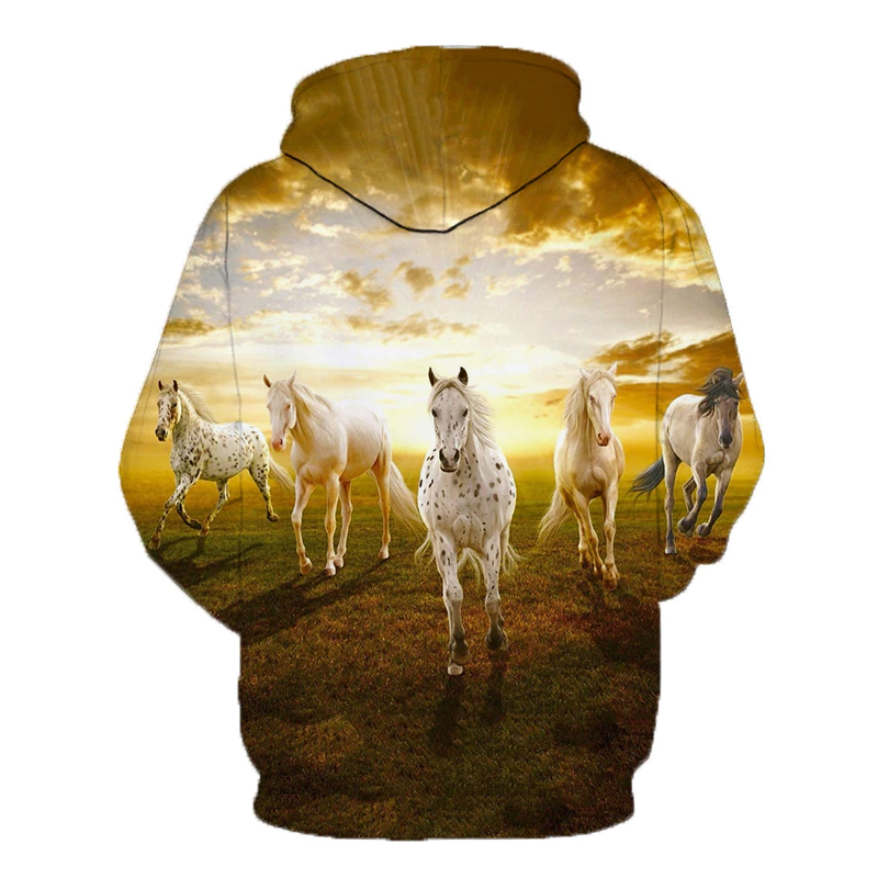 Luciana Horse Art Hoodie - Dogs and Horses