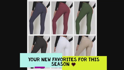 Women's Silicone Full Seat Breeches / Riding Tights