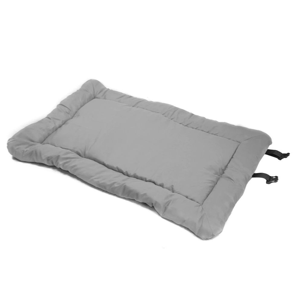 Gray Foldable Mat - Dogs and Horses