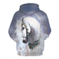 Etta Horse Art Hoodie - Dogs and Horses