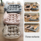 Adjustable 3-in-1 Pet Bed (Nest, Sofa or Mat)