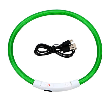 Luminous Dog Collar - USB Rechargeable - Dogs and Horses