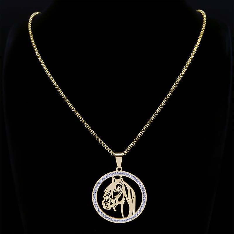 Stainless Steel Horse Necklaces