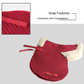 Red Wool & Cotton Saddle Pad - Dogs and Horses