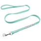 Bling Blue Suede Leash - Dogs and Horses