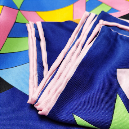 Horse Head Silk Scarf / 90cm
