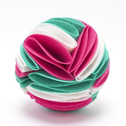 Snuffle Ball / Felt - Dogs and Horses