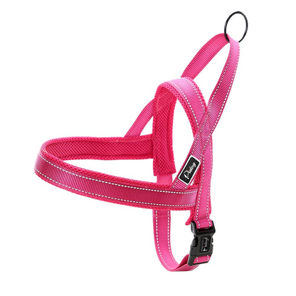 Pink No Pull Reflective Harness & Leash Set - Dogs and Horses