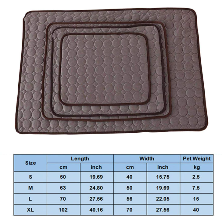 Bubble Brown Cooling Mat - Dogs and Horses