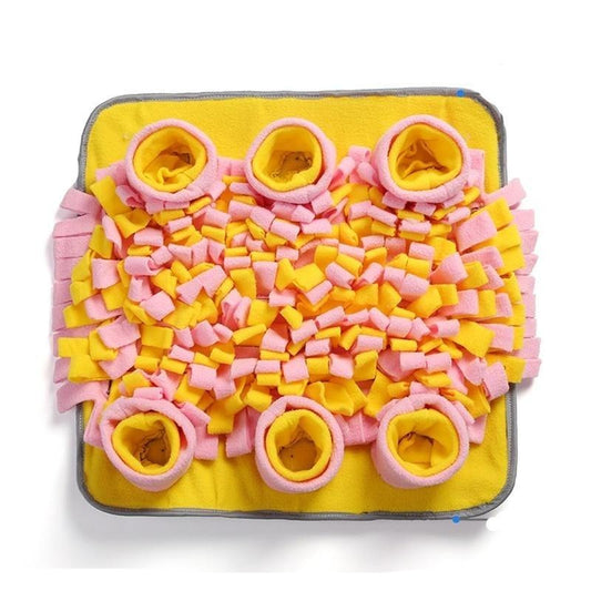 Lala Yellow Snuffle Mat - Dogs and Horses