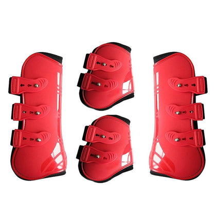 Red Adjustable Tendon & Fetlock Boots - Dogs and Horses