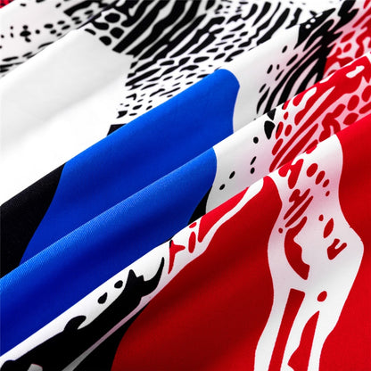 Cinzia Red Silk Scarf / 90cm