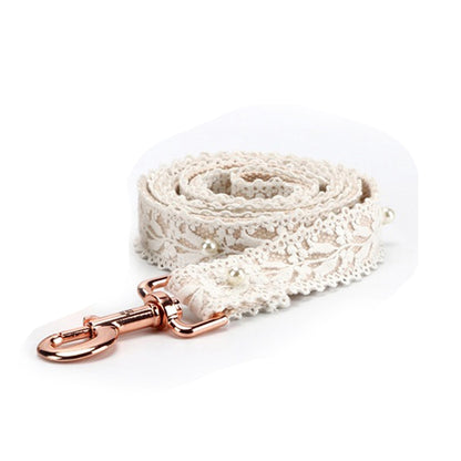 Paris Lace Collar & Leash Set - Dogs and Horses