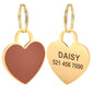 Heart Personalized ID Tags - Dogs and Horses
