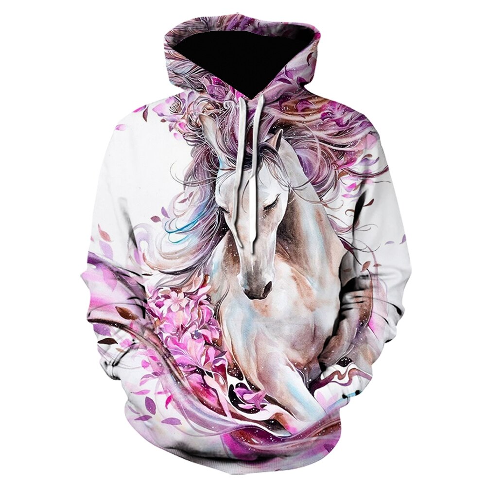 Noemi Horse Art Hoodie - Dogs and Horses