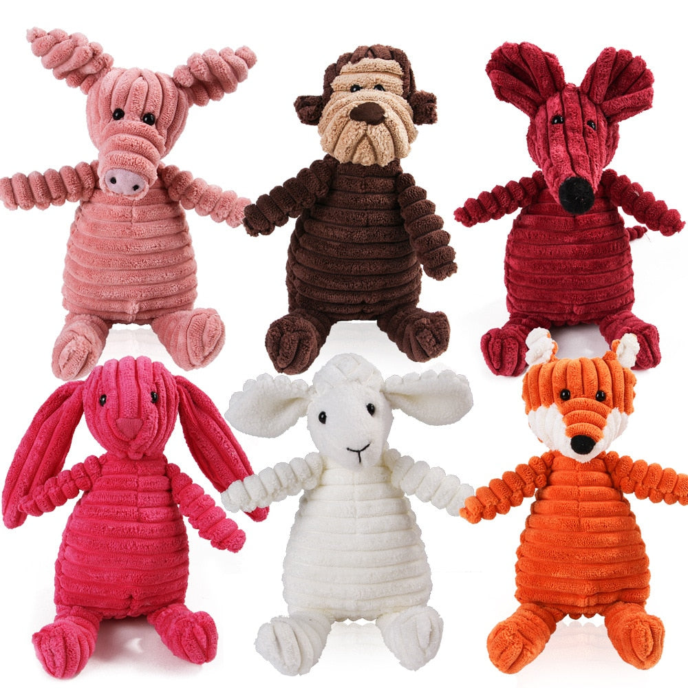 Squeaky Plush Monkey - Dogs and Horses