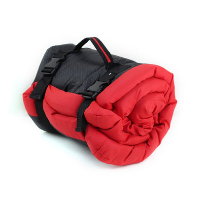 Red Foldable Mat - Dogs and Horses