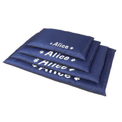 Gray Personalized Sleeping Mat - Dogs and Horses