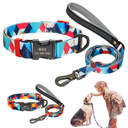 Picasso Orange Leash - Dogs and Horses