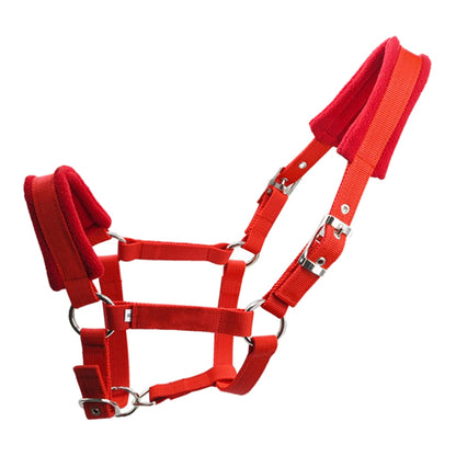 Red Padded Halter / Headcollar - Dogs and Horses
