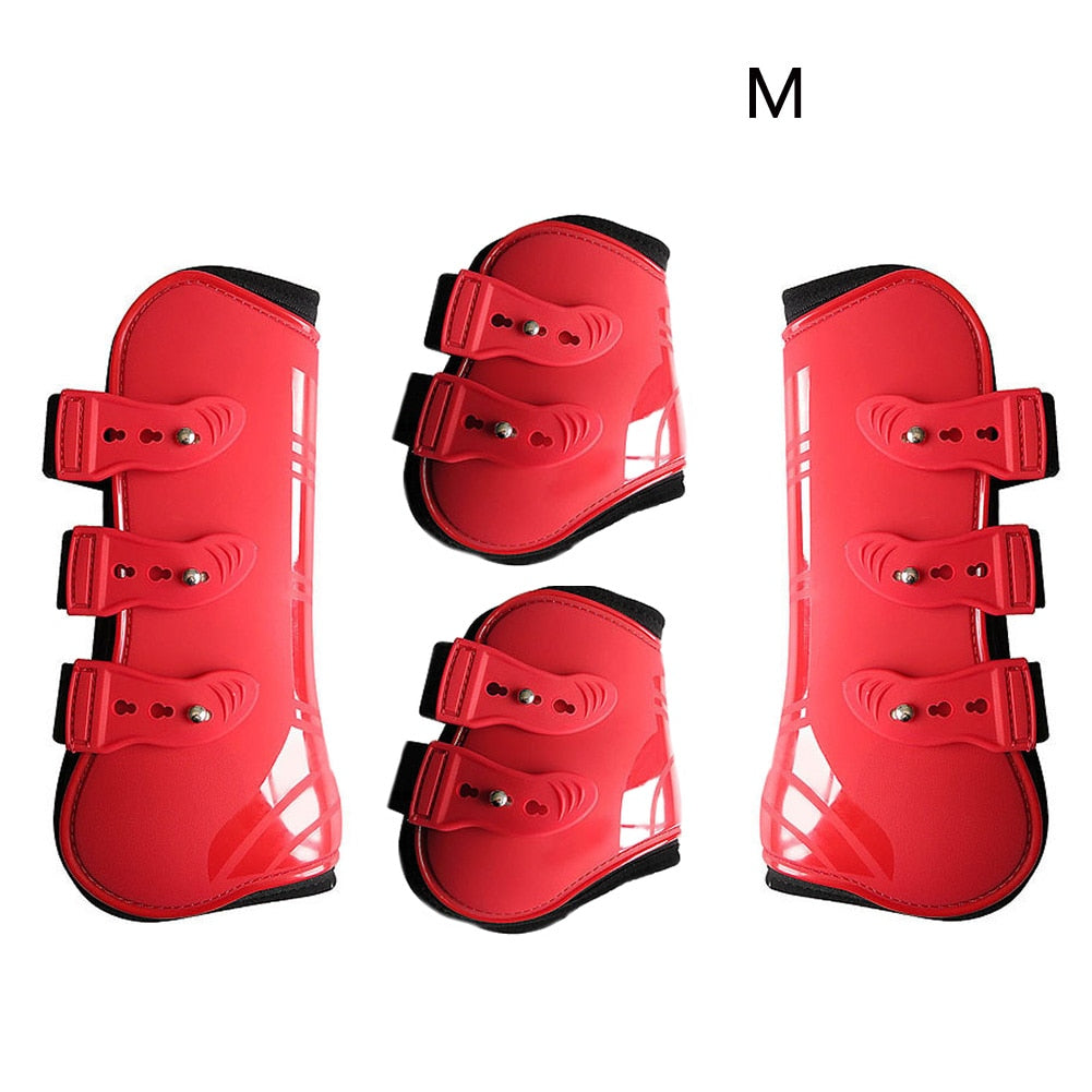 Red Adjustable Tendon & Fetlock Boots - Dogs and Horses