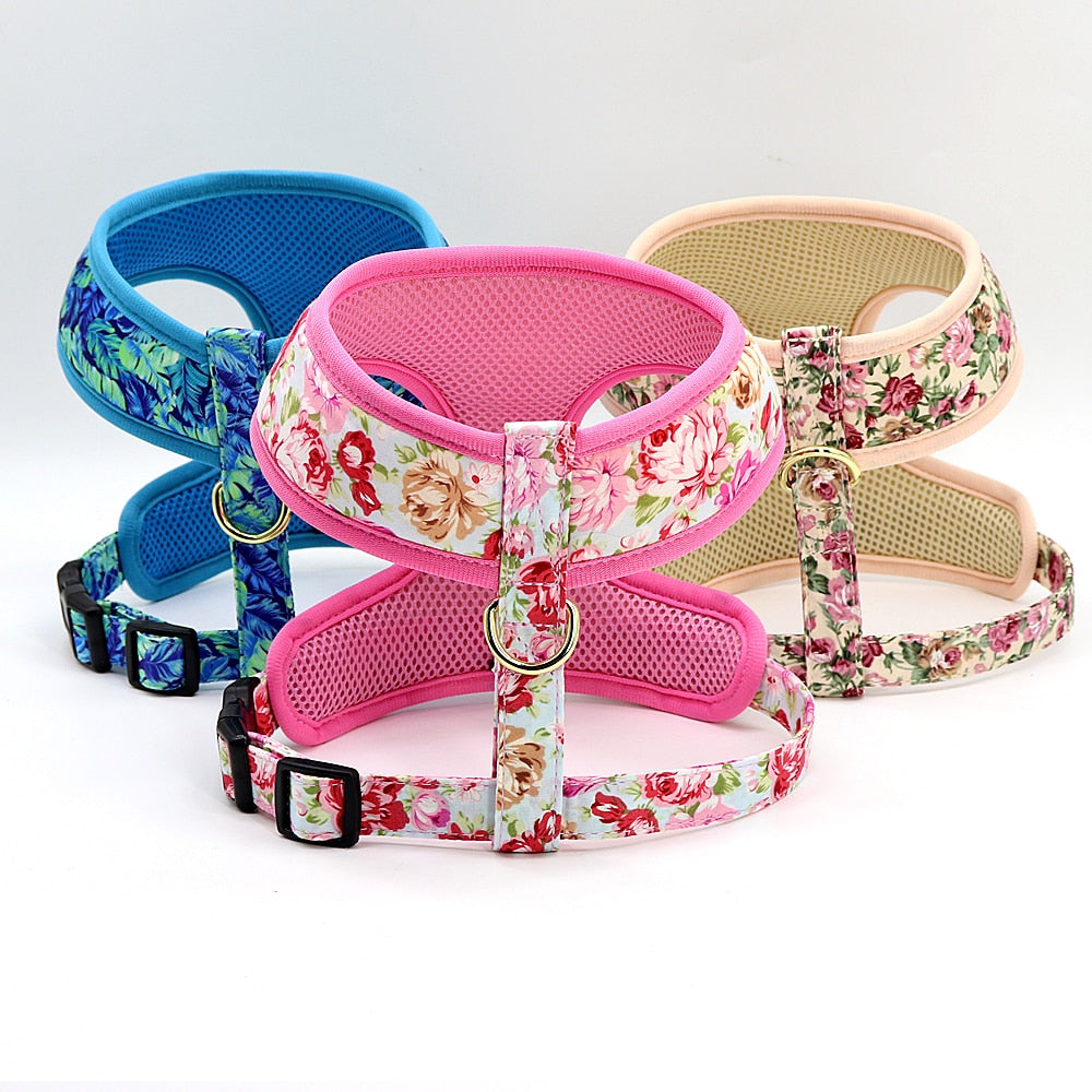 Floresta Pink Harness - Dogs and Horses