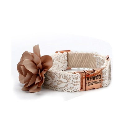 Paris Lace Collar & Leash Set - Dogs and Horses