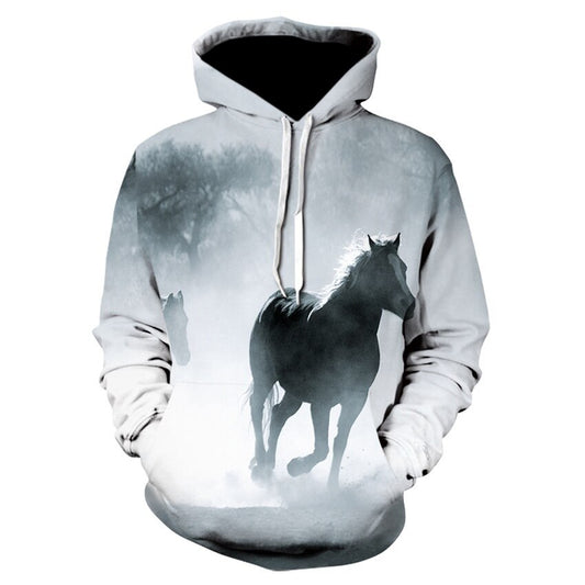 Isabella Horse Art Hoodie - Dogs and Horses